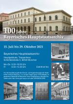 Cover-Bild 100 Jahre Bayerisches Hauptstaatsarchiv
