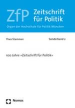 Cover-Bild 100 Jahre »Zeitschrift für Politik«