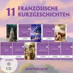 Cover-Bild 11 Französische Kurzgeschichten (11 Bücher + Audio-CDs) - Frank-Lesemethode - Kommentierte zweisprachige Ausgabe Französisch-Deutsch