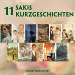 Cover-Bild 11 Sakis Kurzgeschichten (11 Bücher + Audio-Online) - Frank-Lesemethode - Kommentierte zweisprachige Ausgabe Englisch-Deutsch