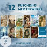 Cover-Bild 12 Puschkins Meisterwerke (12 Bücher + Audio-CDs) - Frank-Lesemethode - Kommentierte zweisprachige Ausgabe Russisch-Deutsch