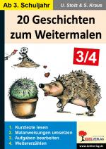 Cover-Bild 20 Geschichten zum Weitermalen - Band 2 (3./4. Schuljahr)