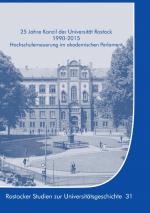 Cover-Bild 25 Jahre Konzil der Universität Rostock 1990-2015