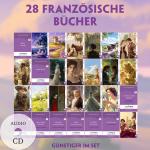 Cover-Bild 28 französische Bücher (28 Bücher + Audio-CDs) - Frank-Lesemethode - Kommentierte zweisprachige Ausgabe Französisch-Deutsch