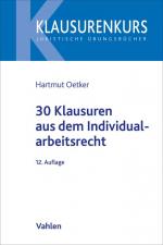 Cover-Bild 30 Klausuren aus dem Individualarbeitsrecht