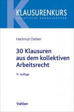 Cover-Bild 30 Klausuren aus dem kollektiven Arbeitsrecht