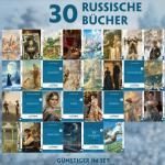 Cover-Bild 30 russische Bücher (30 Bücher + Audio-Online) - Frank-Lesemethode - Kommentierte zweisprachige Ausgabe Russisch-Deutsch