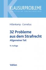 Cover-Bild 32 Probleme aus dem Strafrecht