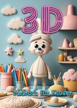 Cover-Bild 3D Malbuch für Kinder ab 4 Jahre