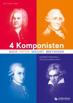 Cover-Bild 4 Komponisten, Heft inkl. 2 CD's