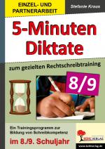 Cover-Bild 5-Minuten-Diktate / Klasse 8-9