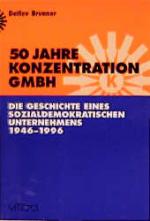 Cover-Bild 50 Jahre Konzentration GmbH
