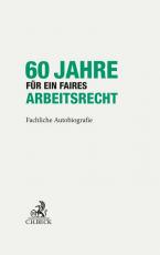 Cover-Bild 60 Jahre für ein faires Arbeitsrecht