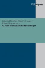 Cover-Bild 70 Jahre Transfusionsmedizin Erlangen