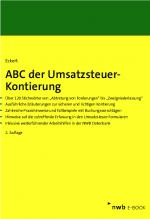 Cover-Bild ABC der Umsatzsteuer-Kontierung