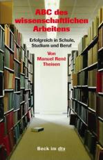 Cover-Bild ABC des wissenschaftlichen Arbeitens