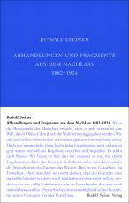 Cover-Bild Abhandlungen und Fragmente aus dem Nachlass 1897–1925