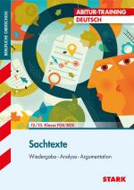 Cover-Bild Abitur-Training FOS/BOS - Deutsch Sachtextanalyse