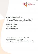 Cover-Bild Abschlussbericht „Junge Wohnungslose U25“