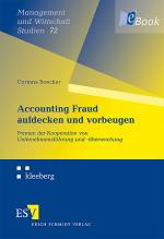 Cover-Bild Accounting Fraud aufdecken und vorbeugen