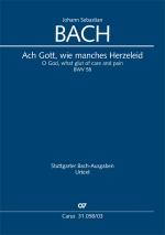 Cover-Bild Ach Gott, wie manches Herzeleid (Klavierauszug)