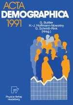 Cover-Bild Acta Demographica 1991