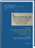 Cover-Bild Acta Unitatis Fratrum. Dokumente zur Geschichte der Böhmischen Brüder im 15. und 16. Jahrhundert