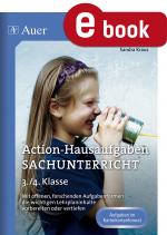 Cover-Bild Action-Hausaufgaben Sachunterricht 3+4