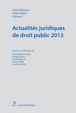 Cover-Bild Actualités juridiques de droit public 2013