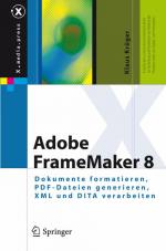 Cover-Bild Adobe FrameMaker 8