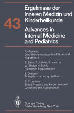 Cover-Bild Advances in Internal Medicine and Pediatrics/Ergebnisse der Inneren Medizin und Kinderheilkunde