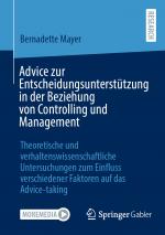 Cover-Bild Advice zur Entscheidungsunterstützung in der Beziehung von Controlling und Management