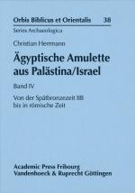 Cover-Bild Ägyptische Amulette aus Palästina/Israel Band IV