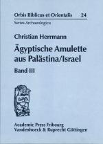 Cover-Bild Ägyptische Amulette aus Palästina/Israel