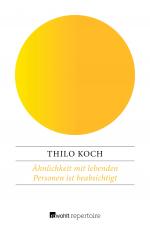 Cover-Bild Ähnlichkeit mit lebenden Personen ist beabsichtigt