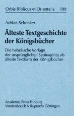 Cover-Bild Älteste Textgeschichte der Königsbücher