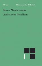 Cover-Bild Ästhetische Schriften