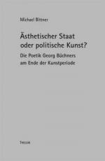 Cover-Bild Ästhetischer Staat oder politische Kunst?