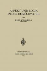 Cover-Bild Affekt und Logik in der Homöopathie