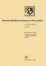 Cover-Bild Afrikanische Erzählungen als religionsethnologische Quellen — dargestellt am Beispiel von Erzählungen der Bulsa in Nordghana