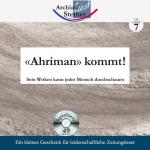 Cover-Bild «Ahriman» kommt!