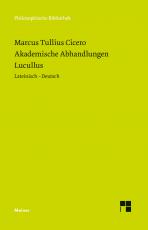 Cover-Bild Akademische Abhandlungen. Lucullus