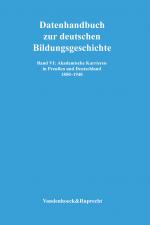 Cover-Bild Akademische Karrieren in Preußen und Deutschland 1850–1940