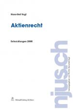 Cover-Bild Aktienrecht, Entwicklungen 2008