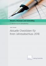 Cover-Bild Aktuelle Checklisten für Ihre Jahresabschlussarbeiten 2018
