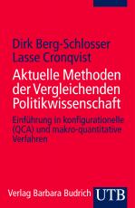 Cover-Bild Aktuelle Methoden der Vergleichenden Politikwissenschaft