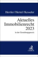 Cover-Bild Aktuelles Immobilienrecht 2023