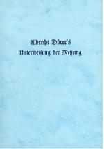 Cover-Bild Albrecht Dürer's Unterweisung der Messung