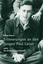 Cover-Bild Alfred Kittner Briefe / Erinnerungen an den jungen Paul Celan