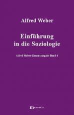 Cover-Bild Alfred Weber Gesamtausgabe / Einführung in die Soziologie